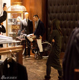 组图：黄晓明携手谢娜 体验伦敦时尚之旅