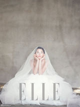 高清组图：韩星全智贤杂志写真优雅婚纱幸福洋溢