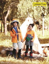 组图：《爸爸你去哪》成俊智雅写真扮可爱情侣