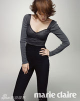 组图：韩星金宣儿拍写真秀八等身好身材