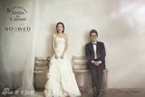 组图：韩国笑星情侣尹衡斌郑京美婚纱照曝光