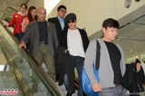 组图：李秉宪访港宣传电影 电梯失灵虚惊一场