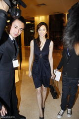 幻灯图：罗海琼费麒北京完婚 吴佩慈优雅现身送祝福