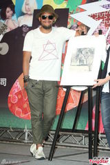 组图：陈绮贞结婚无着落 张震岳猛健身晒成黑炭