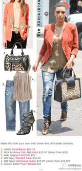 组图：明星爱街拍第一期 初秋装扮VS时装周