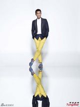 组图：古天乐被赞完美男人 代言上演爱情故事