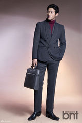 高清图：韩星吴智昊拍大片 展成熟男人魅力