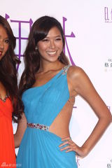 组图：林嘉绮爆乳成台湾模特公司年会焦点