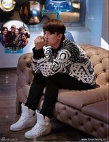 组图：张敬轩受访疑似出柜 称关智斌是心灵伙伴