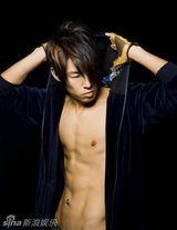 组图：周杰伦王力宏等男星大秀性感人鱼线