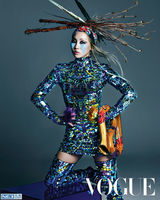 高清组图：韩团2NE1拍写真 土著造型展个性魅力