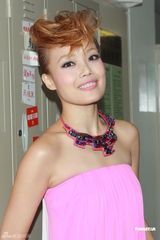 组图：容祖儿粉裙优雅 与古巨基等登台献唱