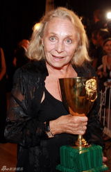 组图：威尼斯电影节闭幕 获奖者后台高举奖杯