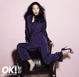 组图：白百何俏皮登《OK!》 心大姑娘玩儿时尚