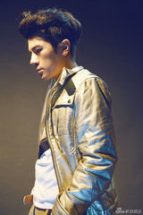 组图：黄智博炫酷写真 玩转金属风
