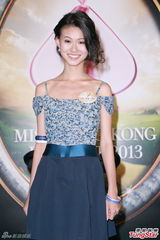 组图：候选港姐20强拉票会 王祖蓝曝牙缝有菜渣