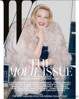 组图：《W》“年度表演”特刊 颁奖季红星聚会