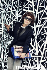 组图：韩星崔江熙杂志写真 墨镜装扮显活泼可爱