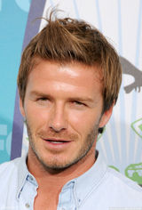 高清组图：美国青少年选择奖 贝克汉姆笑容帅气