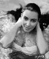 组图：准妈妈金-卡戴珊魅力大片狂野迷人