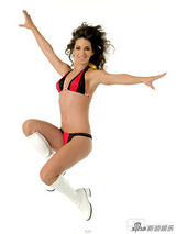 幻灯图集：NBA啦啦队美女阿什利-艾伦性感美图