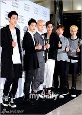 组图：SM家族总动员 SJ酷帅少时性感SHINee个性