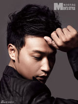 高清图：陈志朋登杂志封面 致敬张国荣领时尚风潮