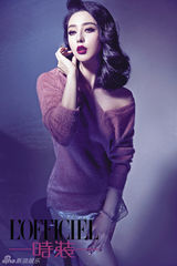 组图：范冰冰《时装》 演绎80年代复古魅惑