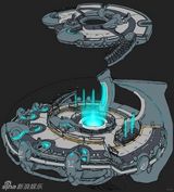 组图：《超蛙战士》原画稿 气势恢宏绘制精美