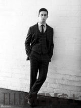 组图：囧瑟夫首登内地时尚杂志封面 期待再来中国