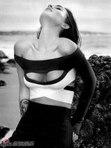 高清组图：梅根-福克斯登《ELLE》封面