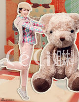 组图：蒋梦婕变身蜜糖女孩 甜美率真古灵精怪