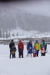 组图：《爸爸去哪儿》将收官 展现白雪童话世界