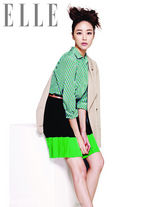 高清图：韩女星金孝珍最新写真可爱淑女变时尚达人