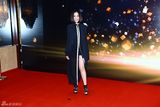 组图：2013微博之夜红毯 姚贝娜黑衣干练