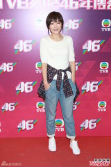 组图：无线46周年台庆亮灯 小生花旦齐出动