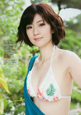 组图：日本兵乓球美女四元奈生美性感写真