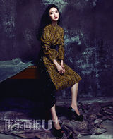 组图：景甜登《优家画报》气质复古