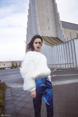 组图：尚雯婕专辑庆功版宣传照曝光 乌唇冷艳