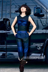 组图：刘诗诗时尚大片清新百变多面风情