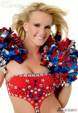 幻灯图集：NBA啦啦队美女梅兰妮性感美图