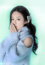 组图：赵丽颖糖果色大片暖春甜心惹人爱