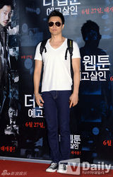 组图：金素贤李尚允等捧场《杀人预告》首映会