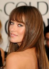 高清图：奥利维亚-王尔德渐变礼服繁星满天