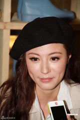 组图：刘心悠欲挑战演港女 不介意与郑嘉颖合作