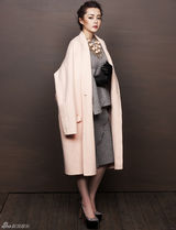 组图：刘一含复古时尚写真尽现东方优雅