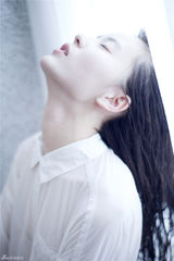 组图：温心素颜湿身写真出水芙蓉纯情诱惑