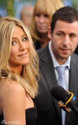 高清图：《随波逐流》首映 安妮斯顿pk妮可-基德曼