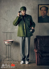 幻灯图集：李学庆玩穿越 国际大牌混搭经典国货