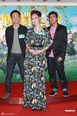 组图：张柏芝《无价》离子烫亮相 郑中基谈为父之道